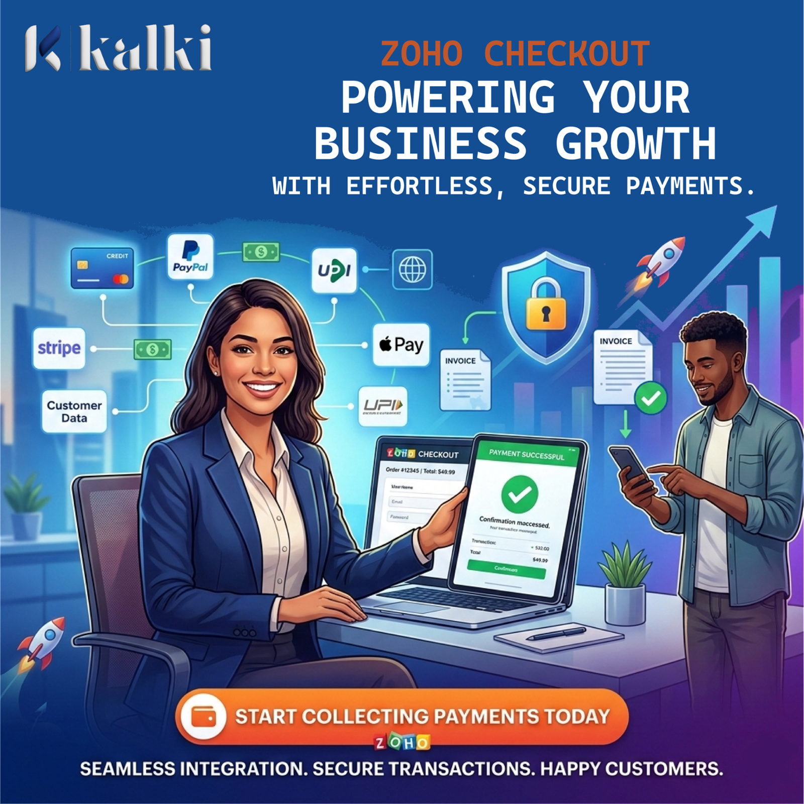 Zoho Checkout: Streamlined, Secure, and Subscription-Ready